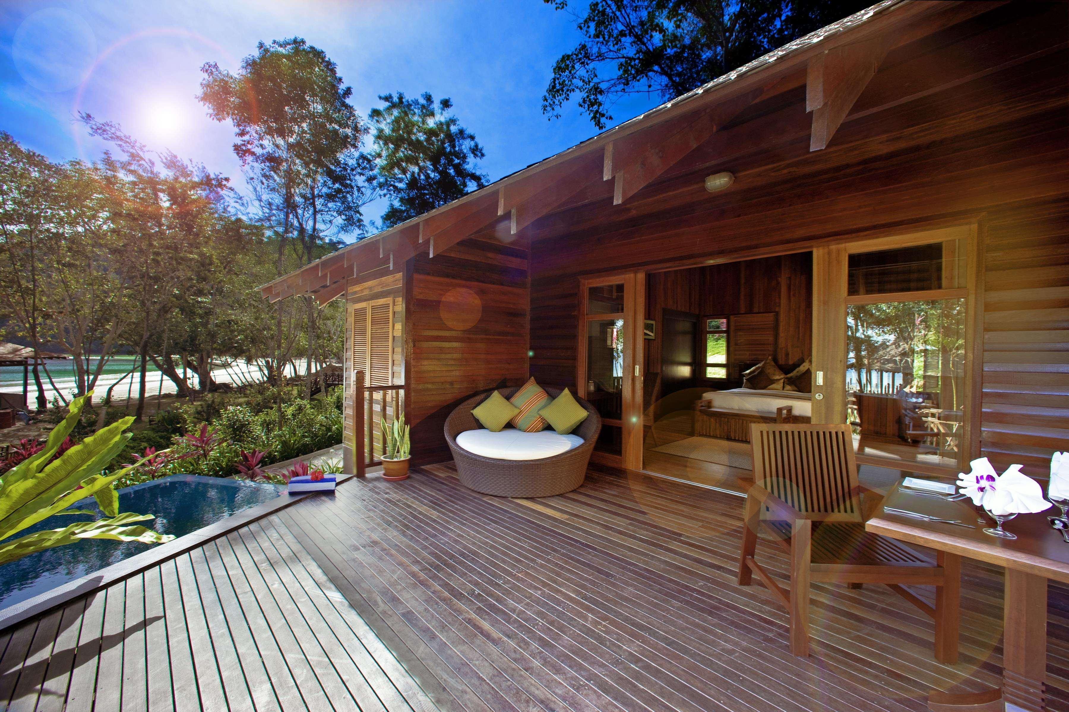 Bunga Raya Island Resort & Spa Île de Gaya Extérieur photo