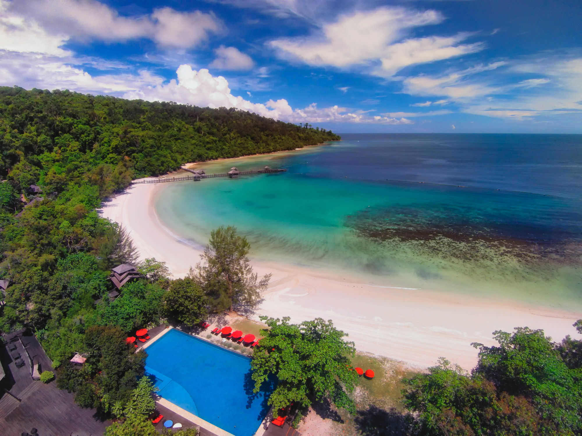 Bunga Raya Island Resort & Spa Île de Gaya Extérieur photo